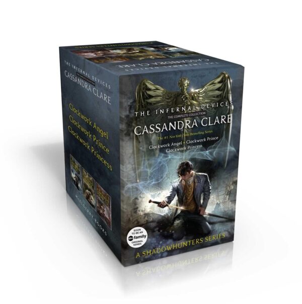 The Infernal Devices Discover the thrilling Infernal Devices trilogy by Cassandra Clare, a captivating YA fantasy series set in Victorian London, where Shadowhunters battle demons and forbidden love blossoms amidst danger.