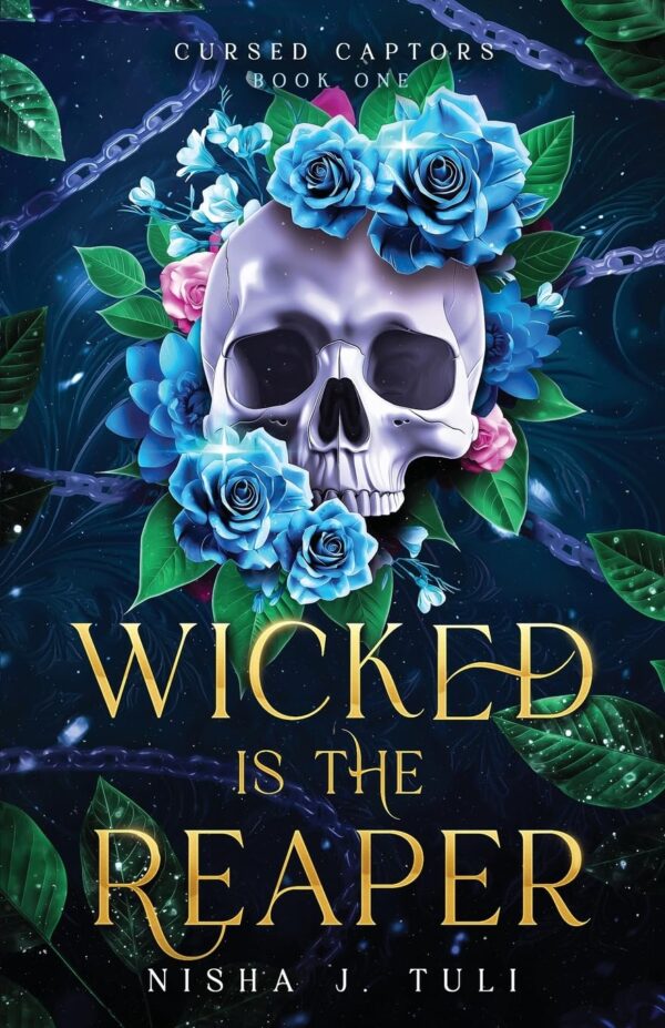 "Wicked is the Reaper" by Nisha J. Tuli is an enemies-to-lovers adult fantasy romance novella. The story revolves around a young woman whose future is decided by a hunt, where the man who brings the largest stag to her father wins her hand in marriage.