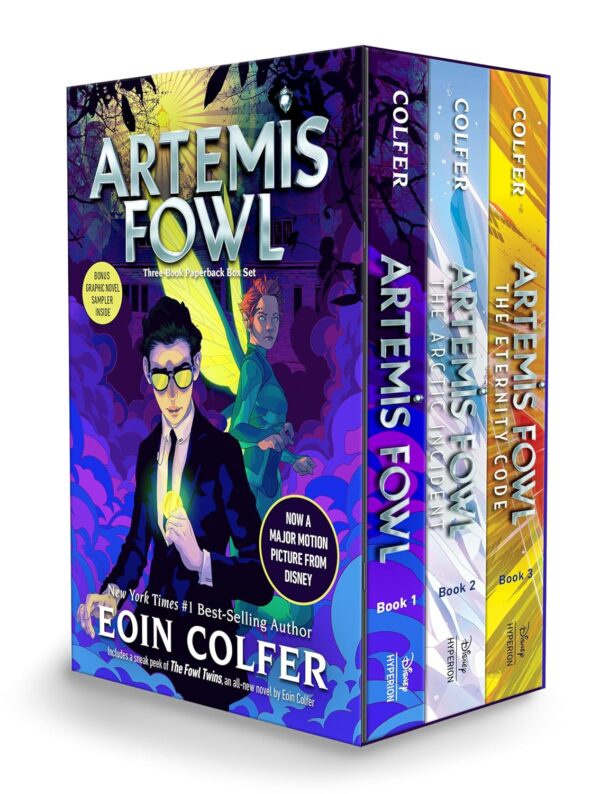 If you're a fan of witty dialogue, ingenious plots, and a touch of magic, then Eoin Colfer's Artemis Fowl series is a must-read.