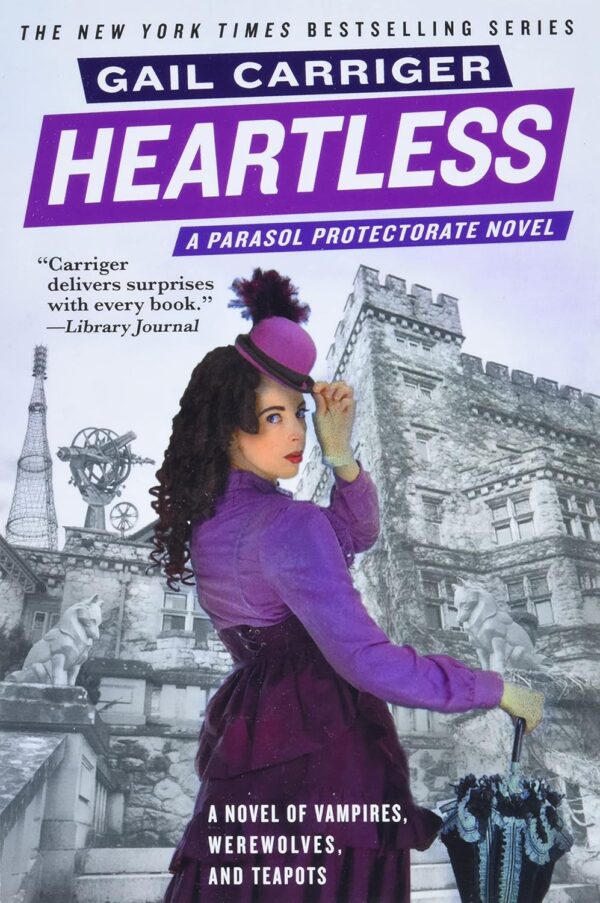 Gail Carriger’s Heartless, the fourth installment in the Parasol Protectorate series, is a delightful blend of steampunk, supernatural intrigue, and sharp wit.
