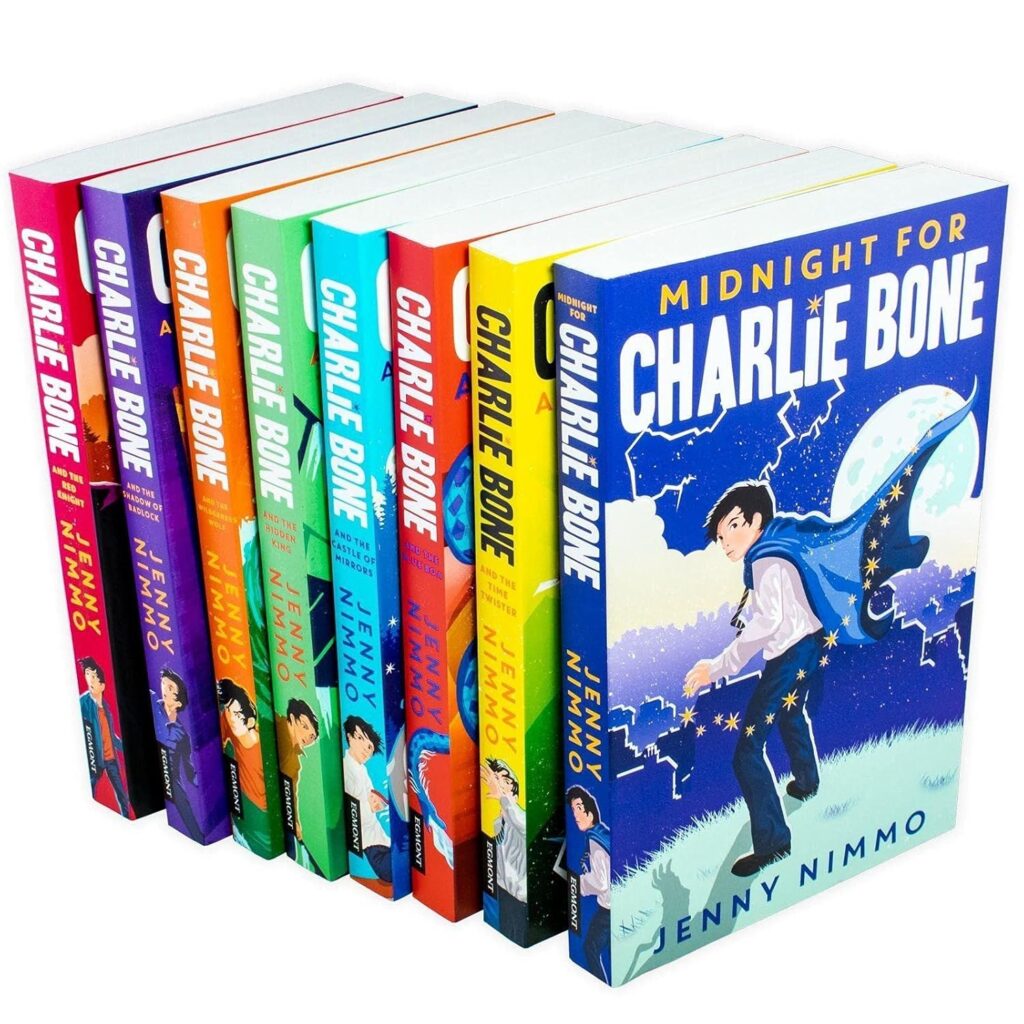 Discover the magical world of Charlie Bone! This 8-book fantasy series by Jenny Nimmo is perfect for fans of mystery, magic, and adventure.